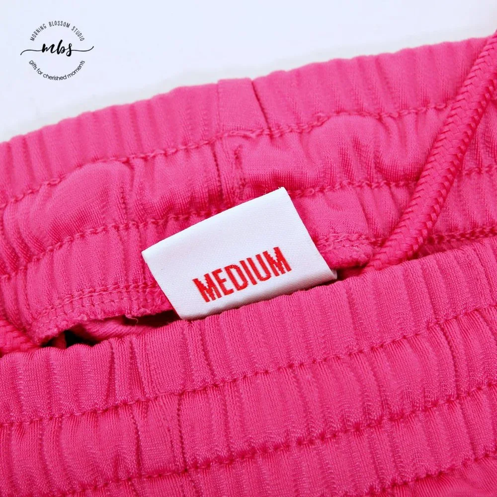 Kappa Logo Panel Drawstring High Waist Track Pants_7